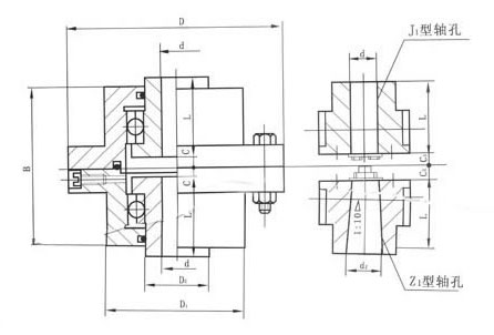 鼓形滾珠聯軸器