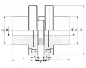 LXS(XLS)型雙法蘭型星形彈性聯軸器